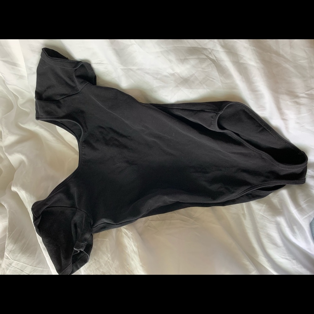 black bodysuit